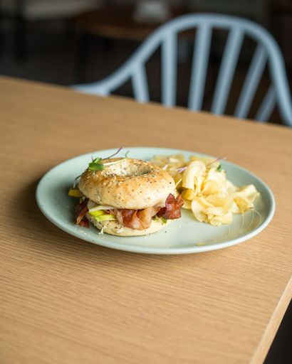 Bacon Bagel